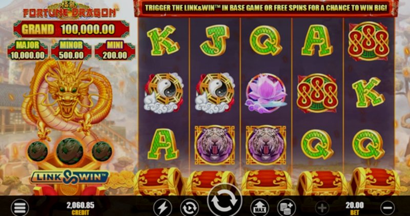 Play Fortune Dragon by Pgsoft at 1Win Casino