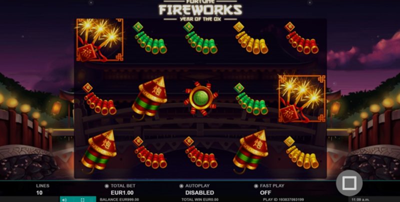 Play Fortune Fireworks by Leander at 1Win Casino