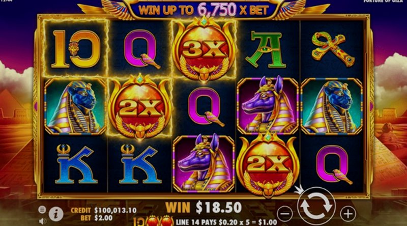 Play Fortune of Giza in Vietnam at 1Win Casino