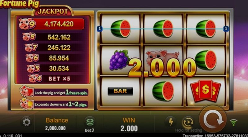 Play Fortune Pig by Tadagaming at 1Win Casino