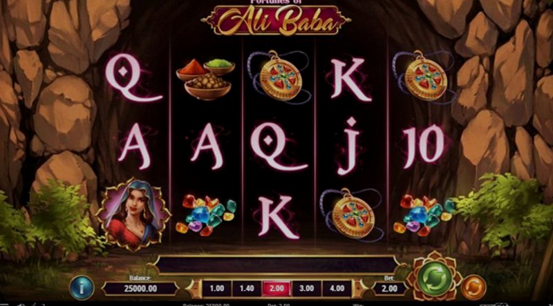 Play Fortunes of Ali Baba by Playn Go at 1Win Casino