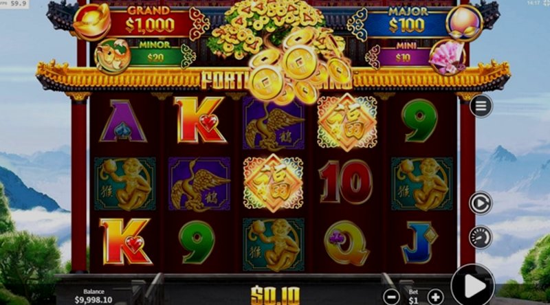 Play Fortunes Rising by Skywind at 1Win Casino