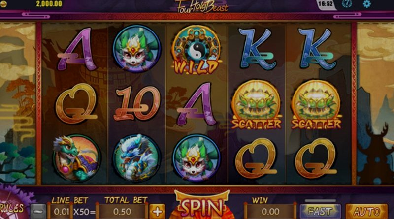 Play Holy Beast by Kaga at 1Win Casino