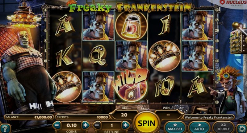 Play Freaky Frankenstein by Nucleus Gaming at 1Win Casino