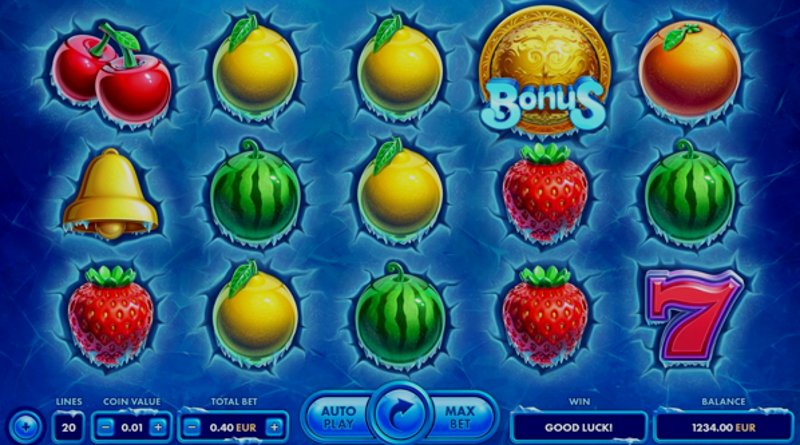 Play Frosty Fruits by Netgame at 1Win Casino