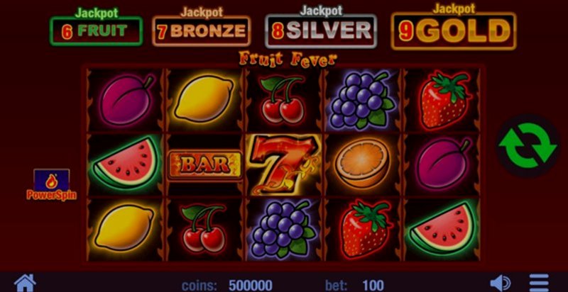 Play Fruit Fever by Swintt at 1Win Casino