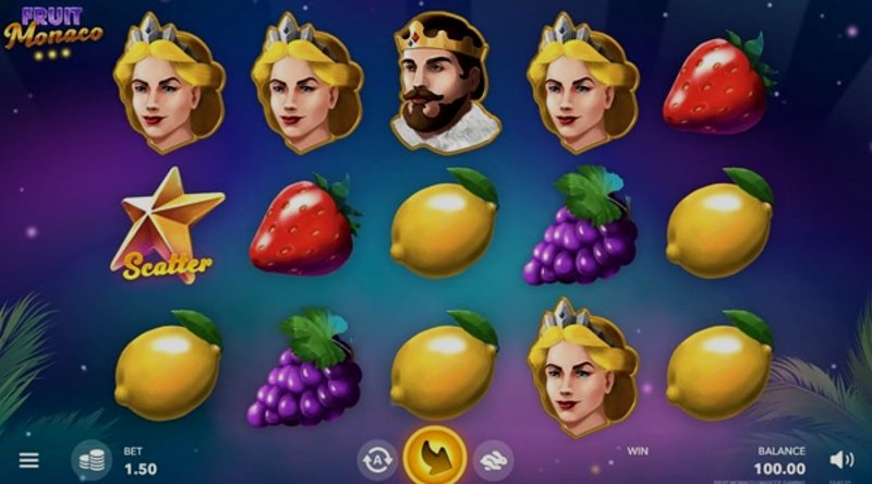 Play Fruit Monaco by Mascot Gaming at 1Win Casino