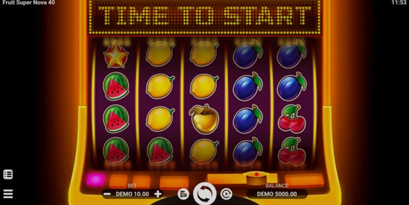 Play Fruit Super Nova 40 in Uganda at 1Win Casino