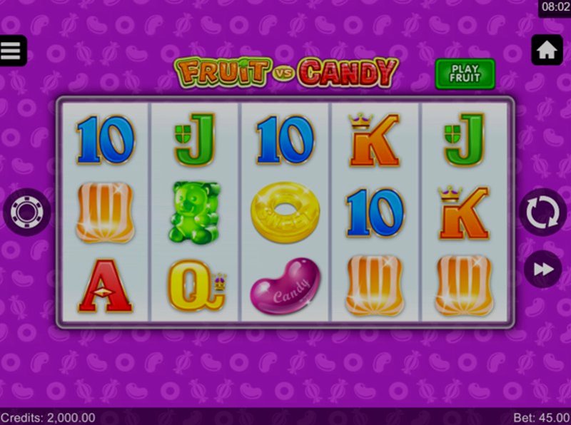 Play Fruit vs Candy by Games Global at 1Win Casino