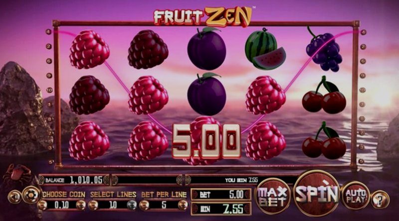 Play Fruit Zen by Betsoft at 1Win Casino