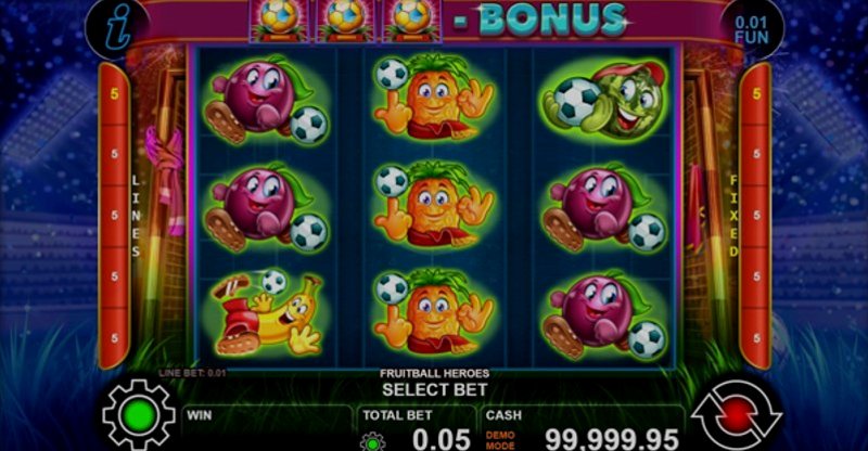 Play Fruitball Heroes by Ct Interactive at 1Win Casino