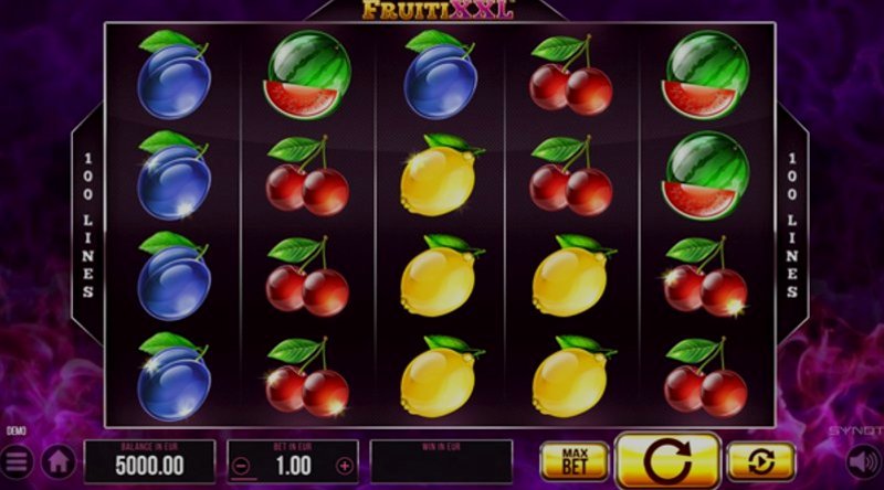 Play Fruiti by Synot at 1Win Casino