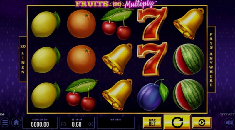 Play Fruits Go Multiply by Synot at 1Win Casino