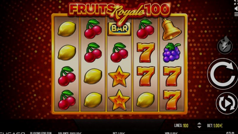 Play Fruits Royale by Fugaso at 1Win Casino