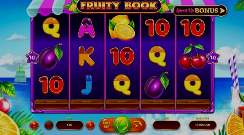 Play Fruity Book by Onlyplay at 1Win Casino