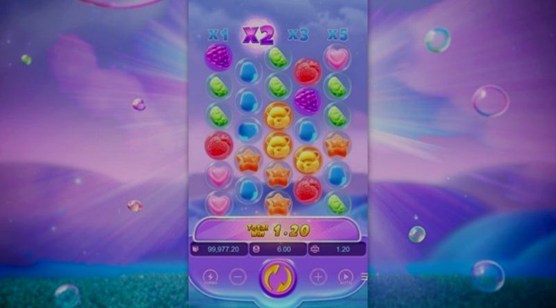 Play Fruity Candy by Pgsoft at 1Win Casino