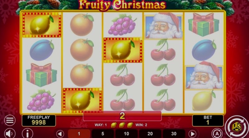 Play Fruity Christmas by 1spin4win at 1Win Casino