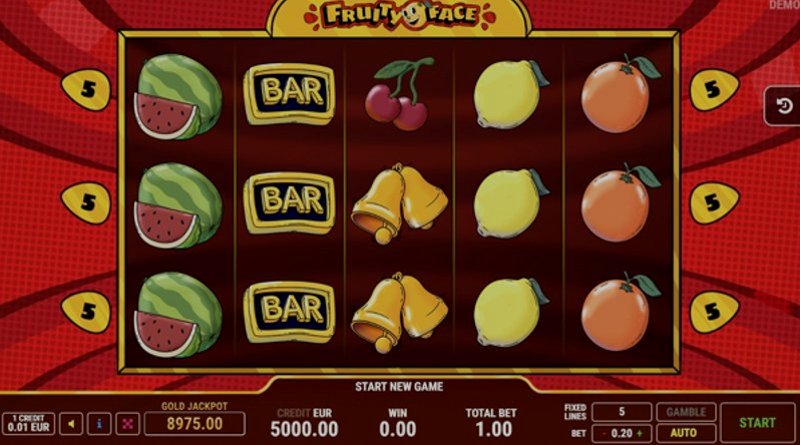 Play Fruity Face by Fazi at 1Win Casino