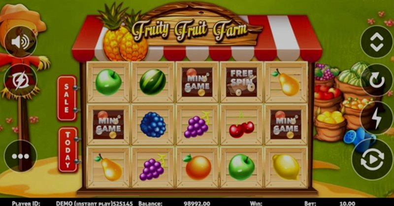 Play Fruity Fruit Farm in Ivory Coast at 1Win Casino