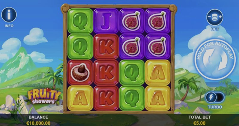 Play Fruity Showers by Playtech at 1Win Casino