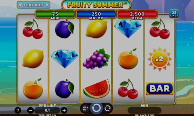 Play Fruity Summer by Spinomenal at 1Win Casino