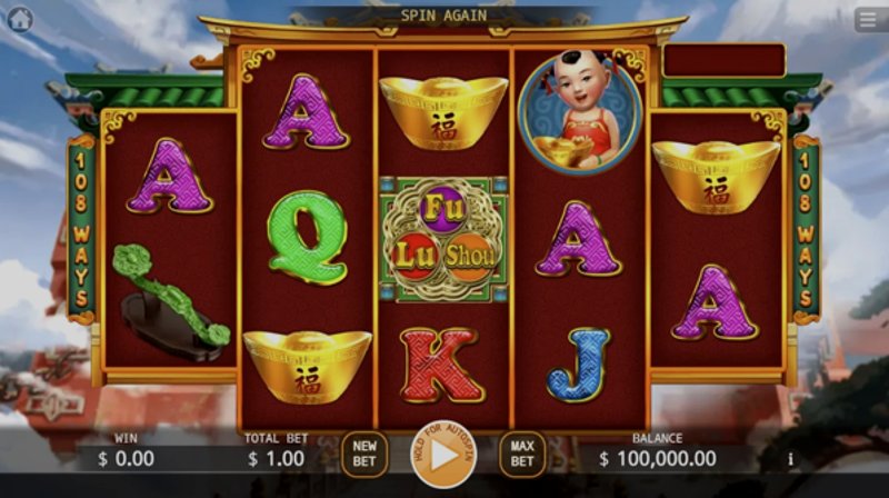 Play Fu Lu Shou by Kaga at 1Win Casino