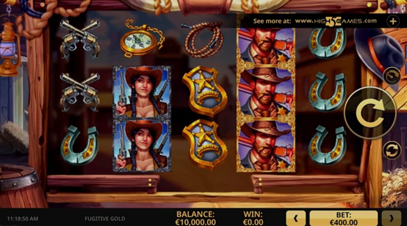 Play Fugitive Gold by High5 at 1Win Casino