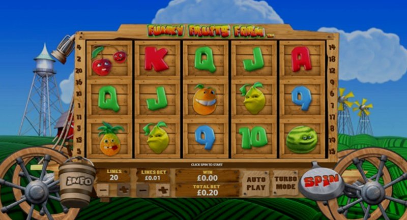 Play Funky Fruits by Playtech at 1Win Casino