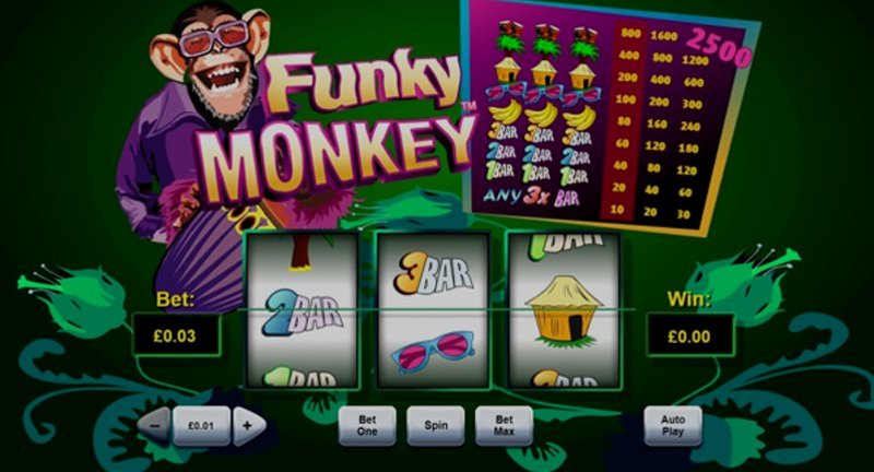 Play Funky Monkey by Playtech at 1Win Casino