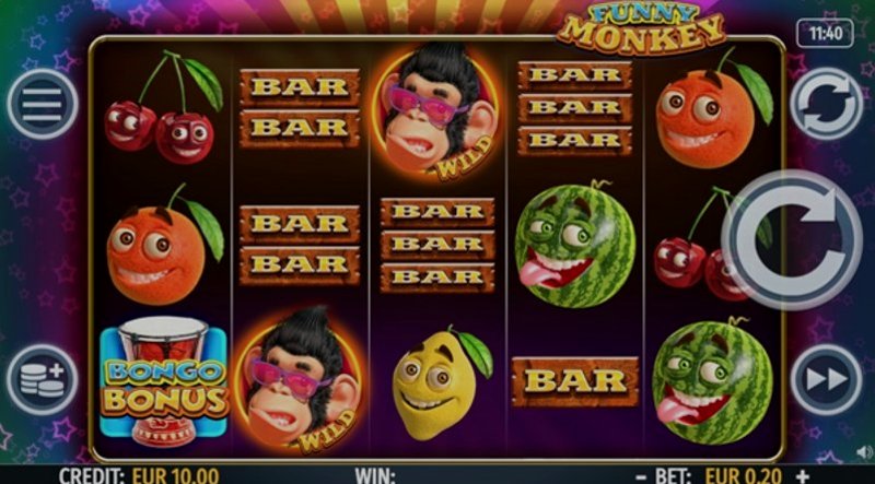 Play Funny Monkey by Worldmatch at 1Win Casino