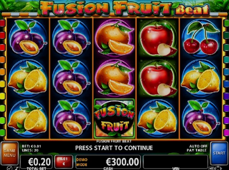 Play Fusion Fruit Beat by Ct Interactive at 1Win Casino