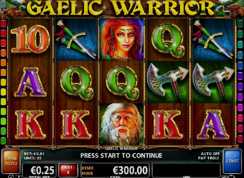 Play Gaelic Warrior by Ct Interactive at 1Win Casino