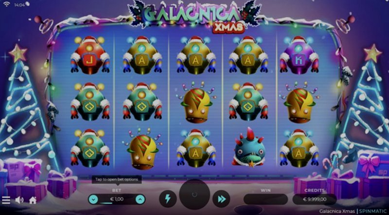 Play Galacnica Xmas by Spinmatic at 1Win Casino