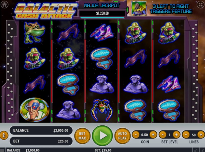 Play Galactic Cash by Habanero at 1Win Casino