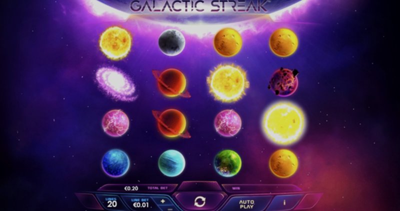 Play Galactic Streak by Playtech at 1Win Casino