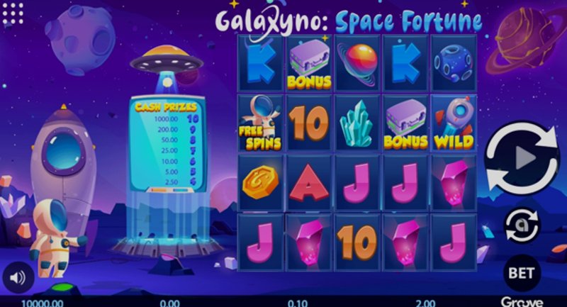 Play Space Fortune by Habanero at 1Win Casino