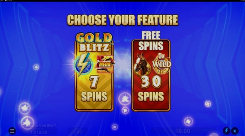 Play Gold Blitz by Microgaming at 1Win Casino