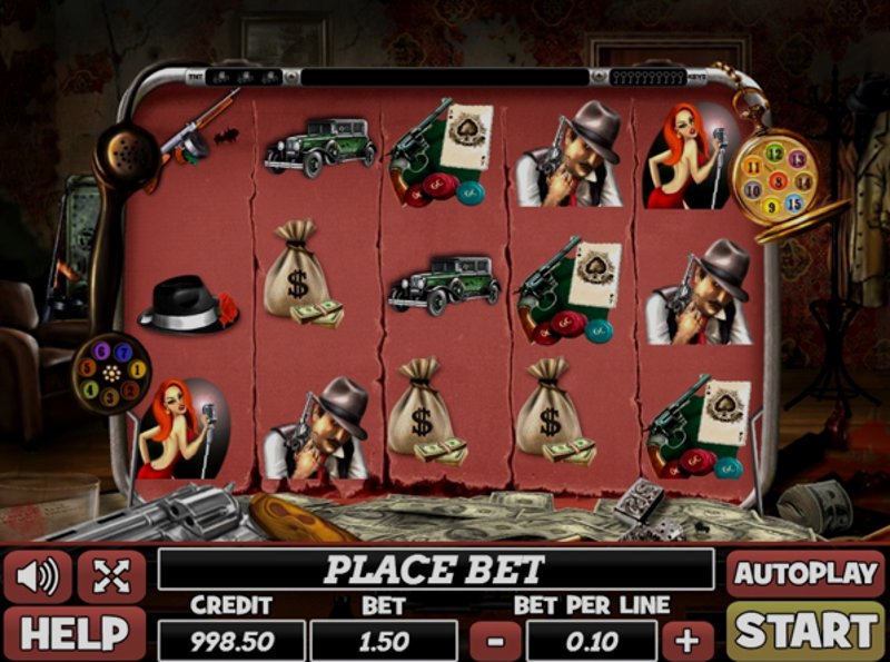 Play Gangster City by Play Pearls at 1Win Casino