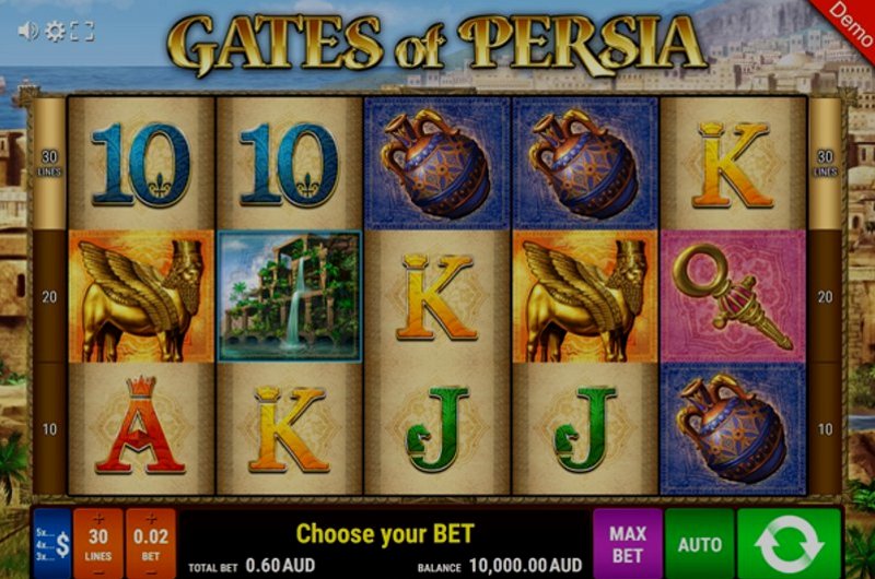 Play Gates of Persia by Gamomat Premium at 1Win Casino