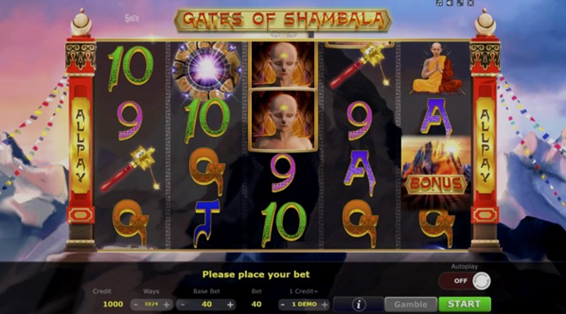 Play Gates of Shambala in Thailand at 1Win Casino