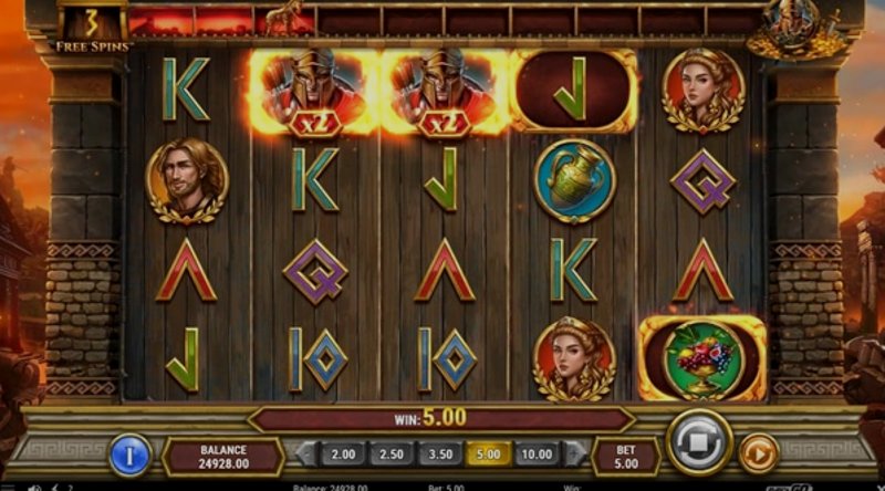 Play Gates of Troy by Playn Go at 1Win Casino