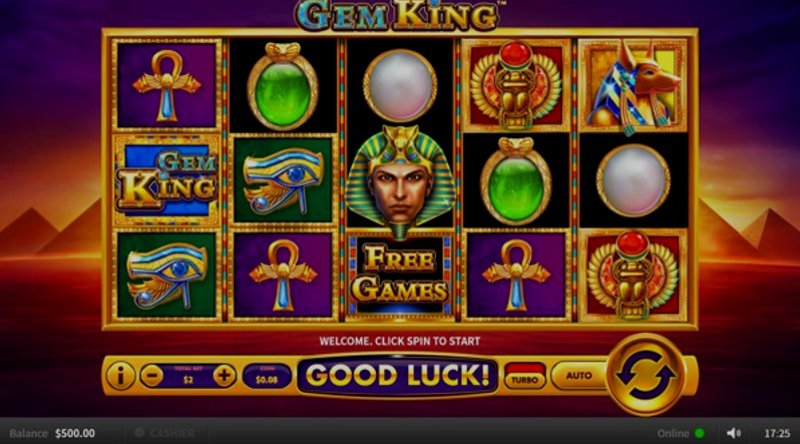 Play Gem King by Skywind at 1Win Casino