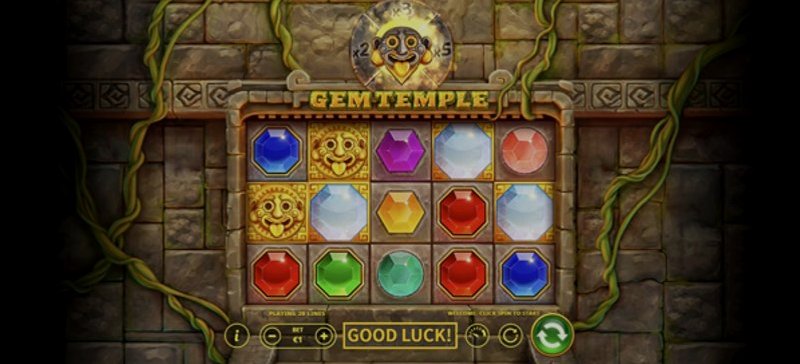 Play Gem Temple by Skywind at 1Win Casino