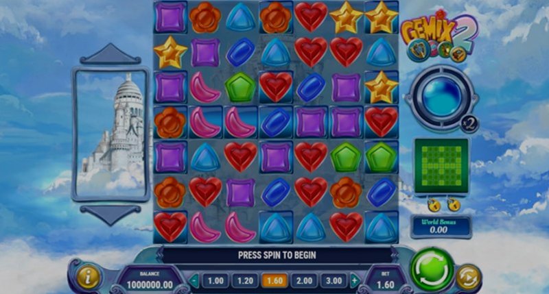 Play Gemix 2 by Playn Go at 1Win Casino