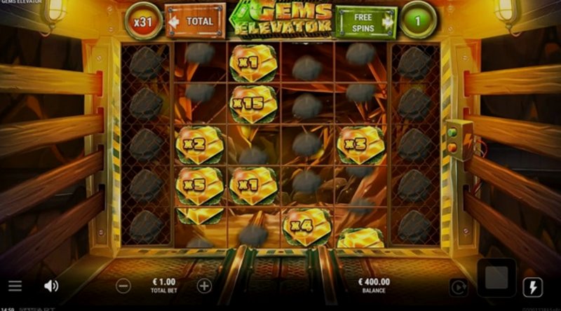 Play Gems Elevator by Gameart at 1Win Casino