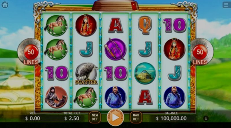 Play Genghis Khan by Kagaming at 1Win Casino