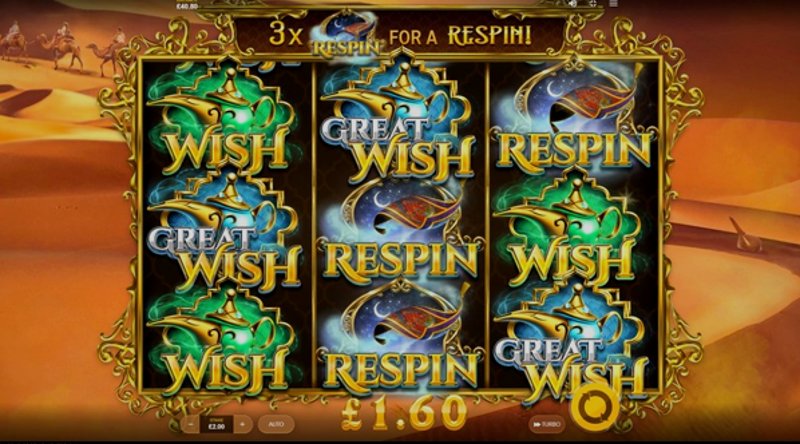 Play Genie Nights by Redtiger at 1Win Casino