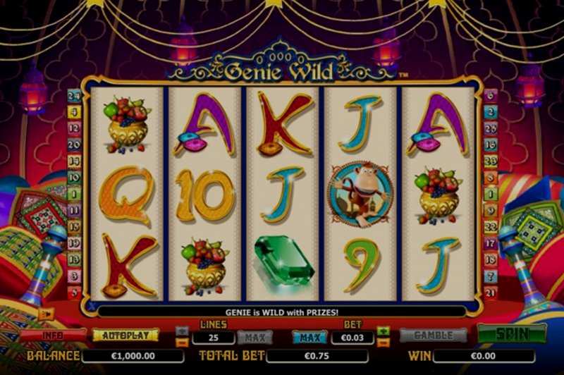 Play GENIE by Cq9 at 1Win Casino