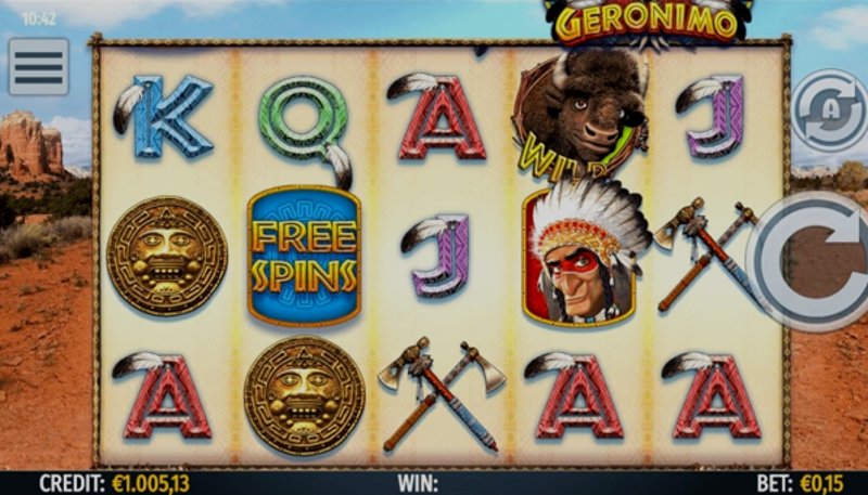 Play Geronimo in Uganda at 1Win Casino