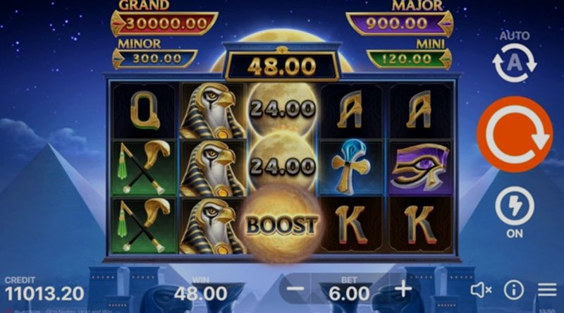 Play Giza Nights: Hold and Win by Playson at 1Win Casino